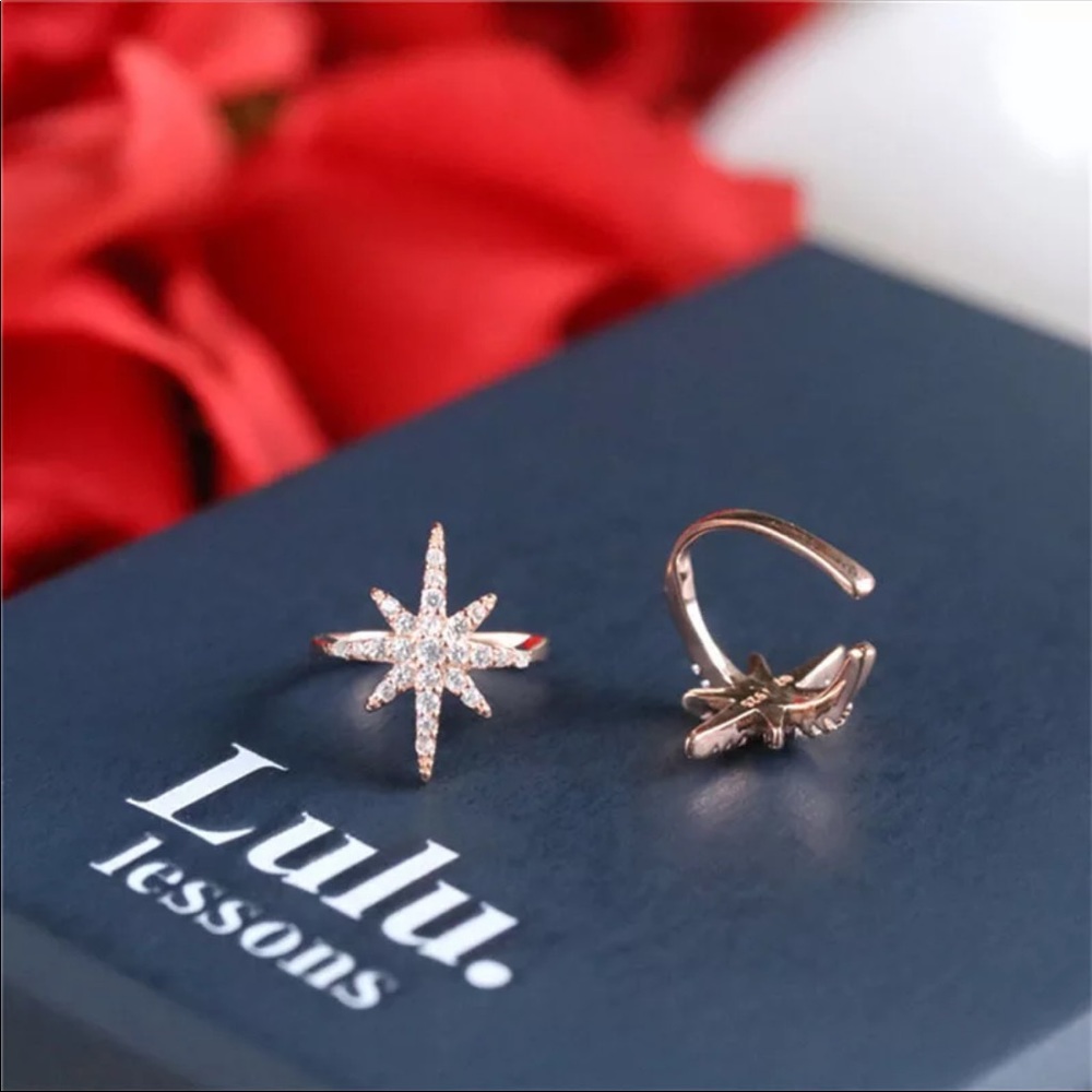 Star Cz Ear Cuff (1 pc) - Picture 2 of 4